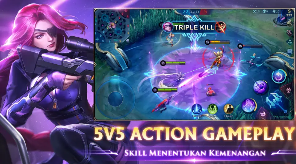 5v5 Action Gameplay